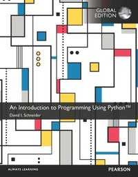 Introduction to Programming Using Python, An, Global Edition (e-bok)