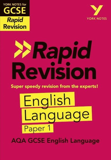 York Notes RAPID AQA GCSE (Revision Guide) AQA English Language Paper 1 - for 2025, 2026 exams (häftad)