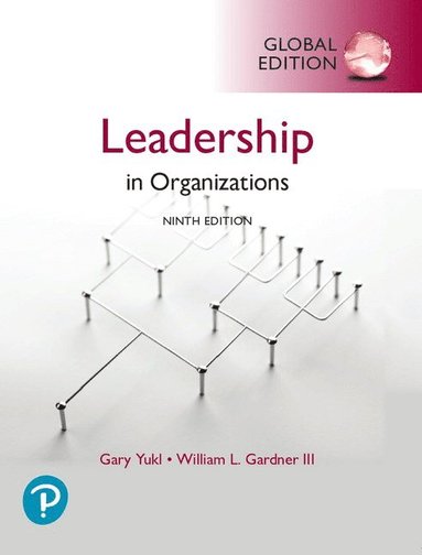 Leadership in Organizations, Global Edition (inbunden)