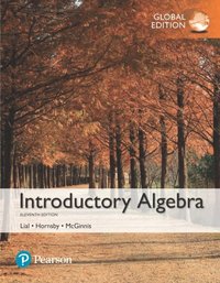 Introductory Algebra, Global Edition (e-bok)