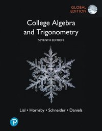 College Algebra and Trigonometry, Global Edition (hftad)
