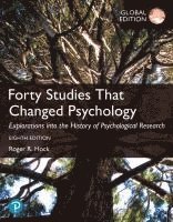 Forty Studies that Changed Psychology, Global Edition (häftad)
