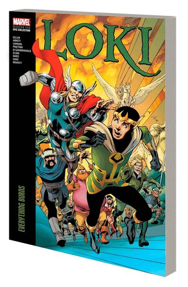 Loki Modern Era Epic Collection: Everything Burns (inbunden)