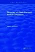 Glossary Of Plant Derived Insect Deterrents
