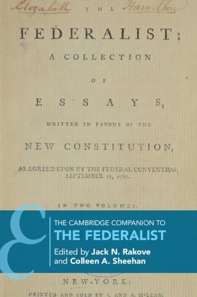 The Cambridge Companion to The Federalist (hftad)