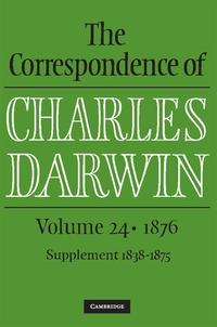 Correspondence of Charles Darwin: Volume 24, 1876 (e-bok)