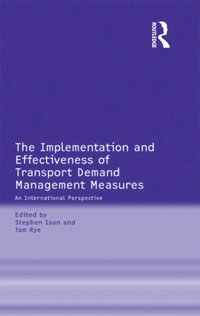 Implementation and Effectiveness of Transport Demand Management Measures (e-bok)