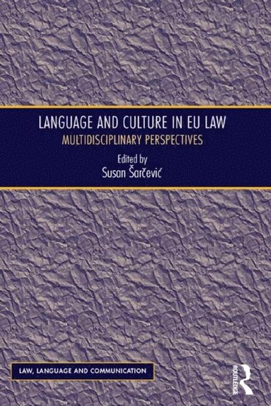 Language and Culture in EU Law (e-bok)