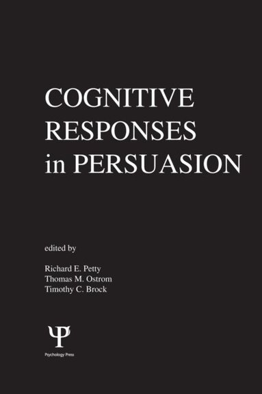 Cognitive Responses in Persuasion (e-bok)