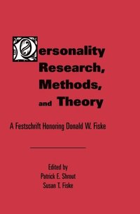 Personality Research, Methods, and Theory (e-bok)