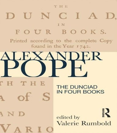 Dunciad in Four Books (hftad)