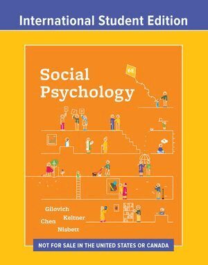 Social Psychology (inbunden)