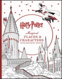 Harry Potter Magical Places & Characters Coloring Book (hftad)
