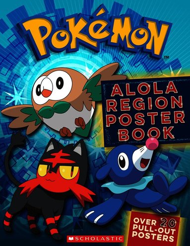 Pokemon: Alola Region Poster Book (kartonnage)