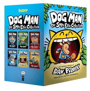 Dog Man 1-6: The Supa Epic Collection: From the Creator of Captain Underpants (inbunden)