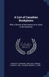 A List of Canadian Bookplates
