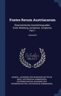 Fontes Rerum Austriacarum (inbunden)