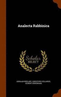 Analecta Rabbinica (inbunden)