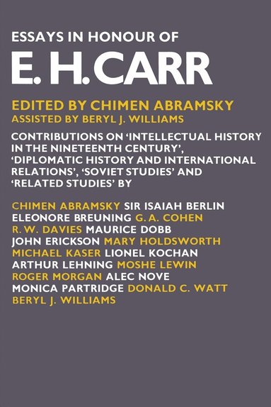 Essays in Honour of E. H. Carr (hftad)