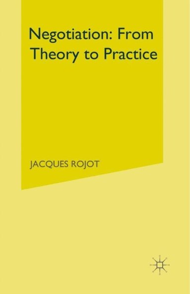 Negotiation: From Theory to Practice (inbunden)