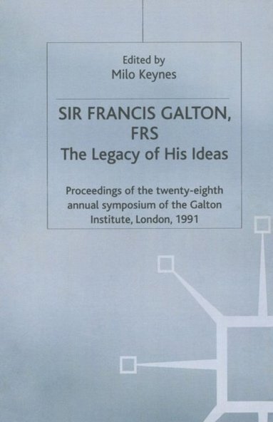 Sir Francis Galton, FRS (hftad)