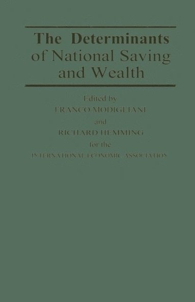 Determinants of National Saving and Wealth (hftad)