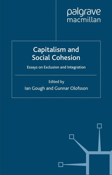 Capitalism and Social Cohesion (h�ftad)