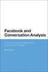 Facebook and Conversation Analysis
