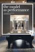 Model as Performance