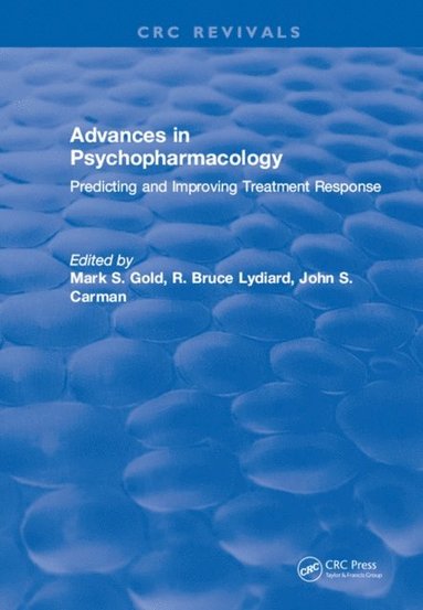 Advances in Psychopharmacology (e-bok)