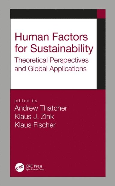 Human Factors for Sustainability (e-bok)