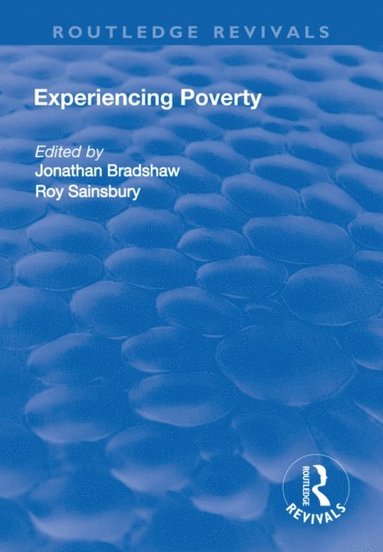 Experiencing Poverty (inbunden)