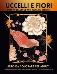 Uccelli E Fiori Libro Da Colorare (hftad)