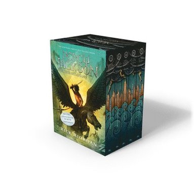 Percy Jackson and the Olympians 5 Book Paperback Boxed Set (W/Poster) (inbunden)