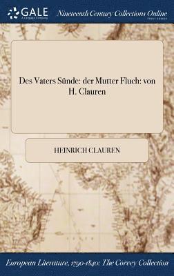 Des Vaters Sünde