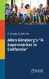 Study Guide for Allen Ginsberg's "A Supermarket in California"