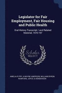Legislator for Fair Employment, Fair Housing and Public Health (hftad)
