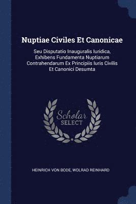 Nuptiae Civiles Et Canonicae (hftad)