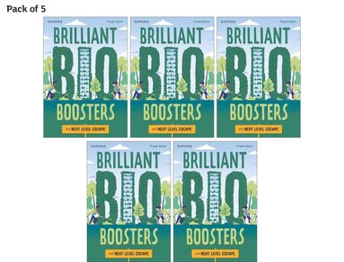 Read Write Inc. Fresh Start Readers: Book 16: Brilliant Bio Boosters & Next Level Escape - Pack of 5 (hftad)