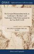 The Liverpool Memorandum-book; or, Gentleman's, Merchant's and Tradesman's Daily Pocket-journal, for the Year M, DCC, LIII