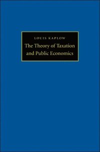 Theory of Taxation and Public Economics (e-bok)
