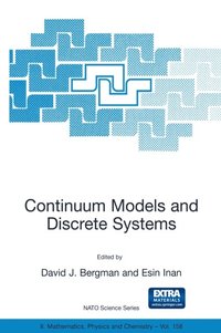 Continuum Models and Discrete Systems (e-bok)
