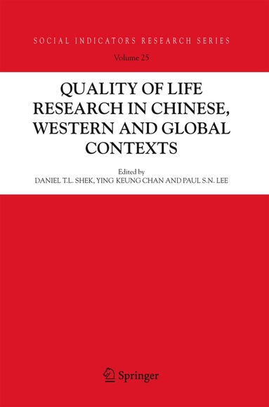 Quality-of-Life Research in Chinese, Western and Global Contexts (h�ftad)