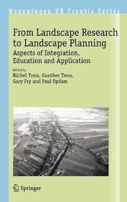 From Landscape Research to Landscape Planning (inbunden)