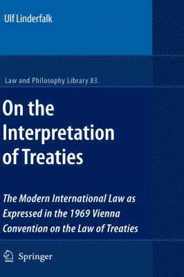 On the Interpretation of Treaties (inbunden)