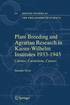 Plant Breeding and Agrarian Research in Kaiser-Wilhelm-Institutes 1933-1945