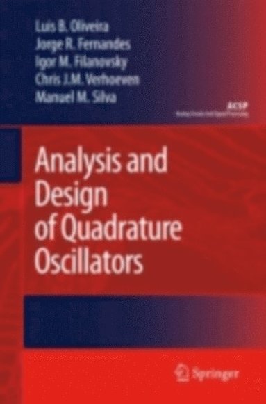 Analysis and Design of Quadrature Oscillators (e-bok)