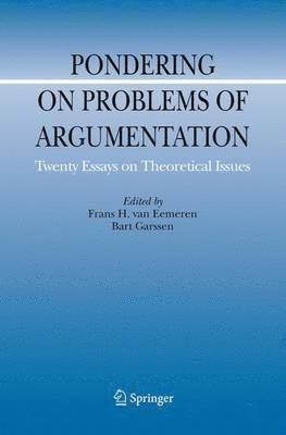 Pondering on Problems of Argumentation (inbunden)