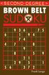 Second-Degree Brown Belt Sudoku�