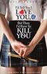 Gallagher Girls: I'd Tell You I Love You, But Then I'd Have To Kill You